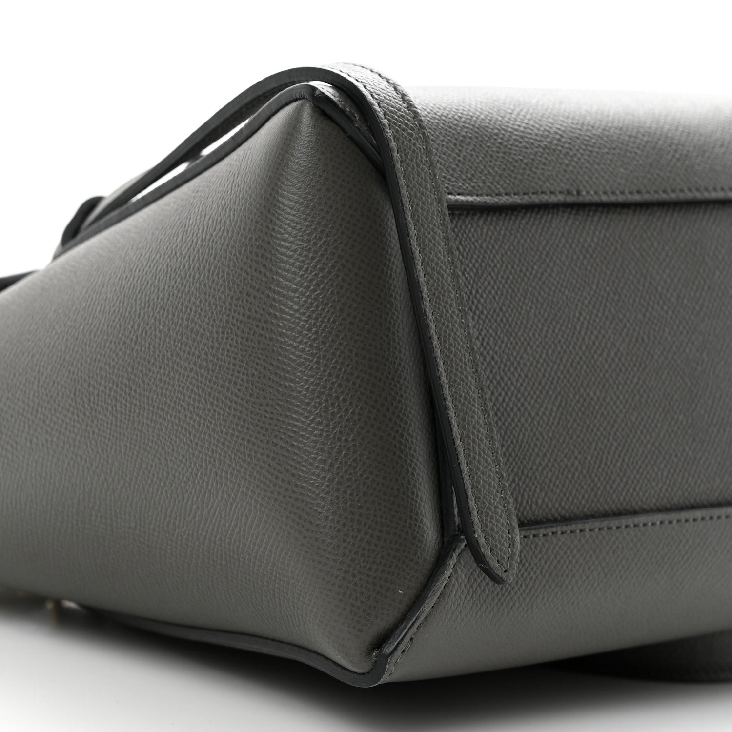 Celine Grained Calfskin Micro Belt Bag Grey 10 of 11