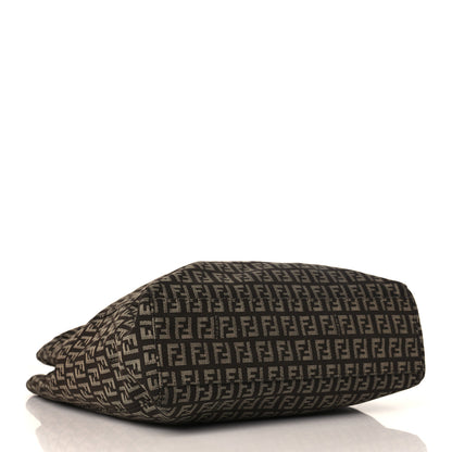 Fendi Zucchino Small Tote Tobacco Brown 3 of 7
