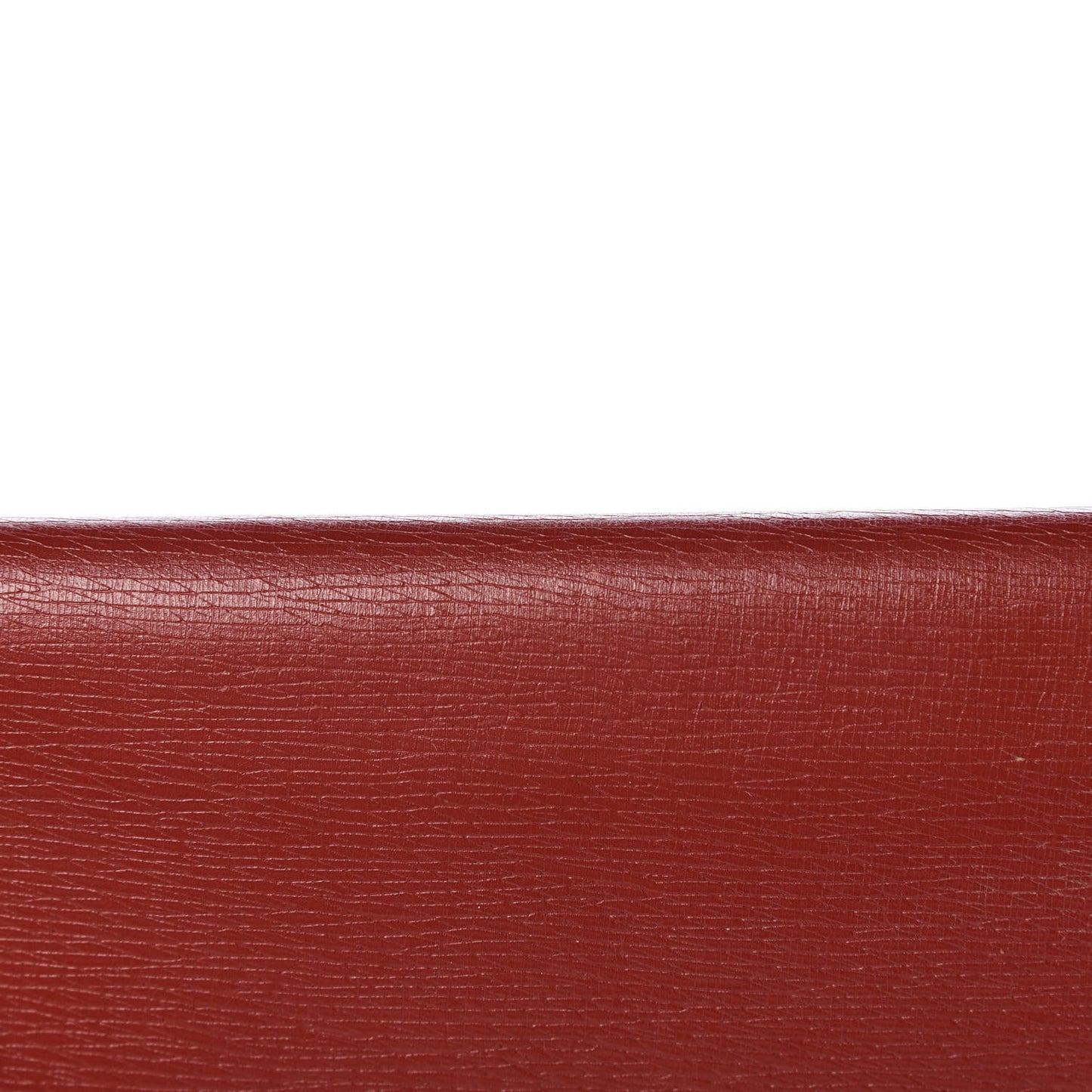 Calfskin Interlocking G French Wallet Red
