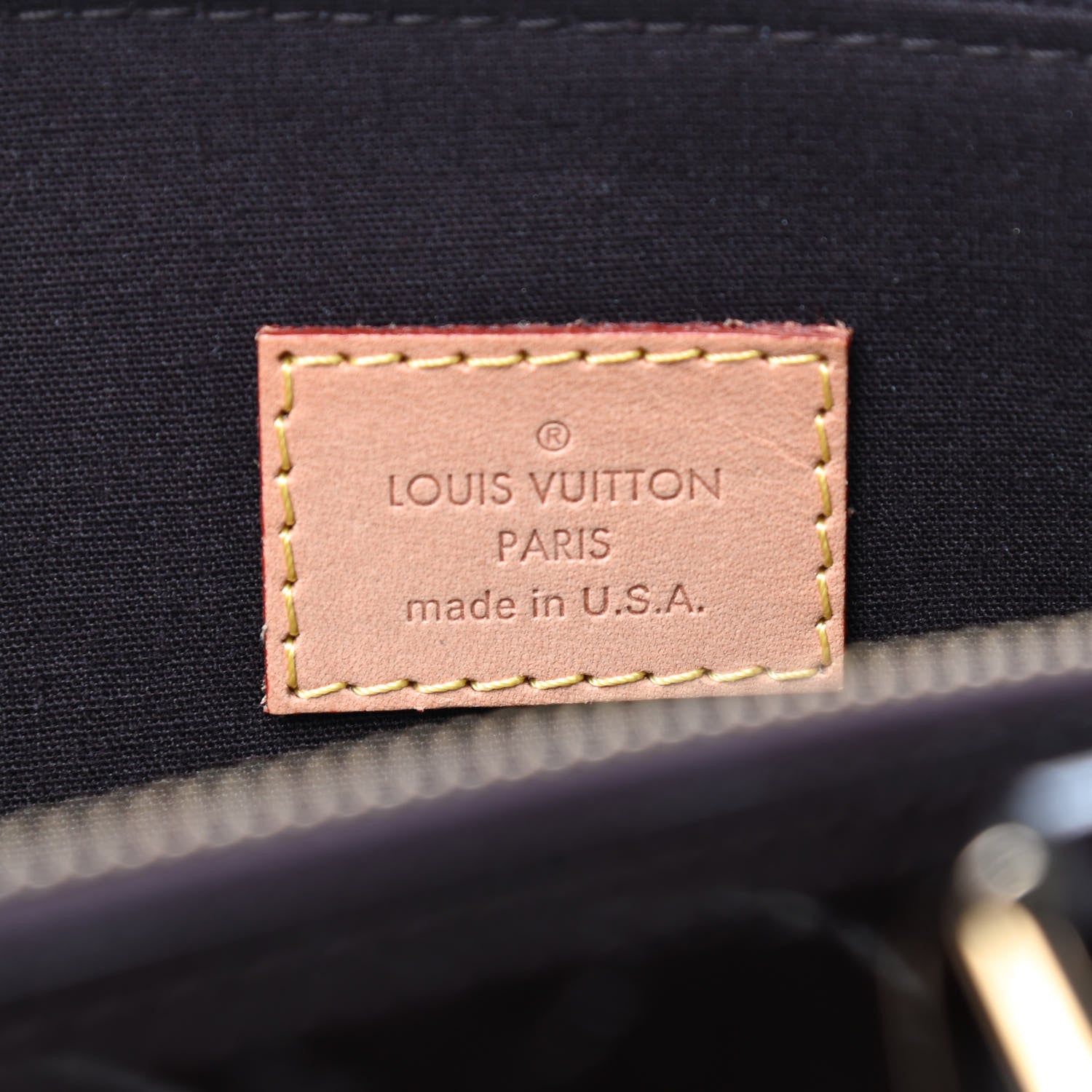 Louis Vuitton Vernis Alma GM Amarante 8 of 9