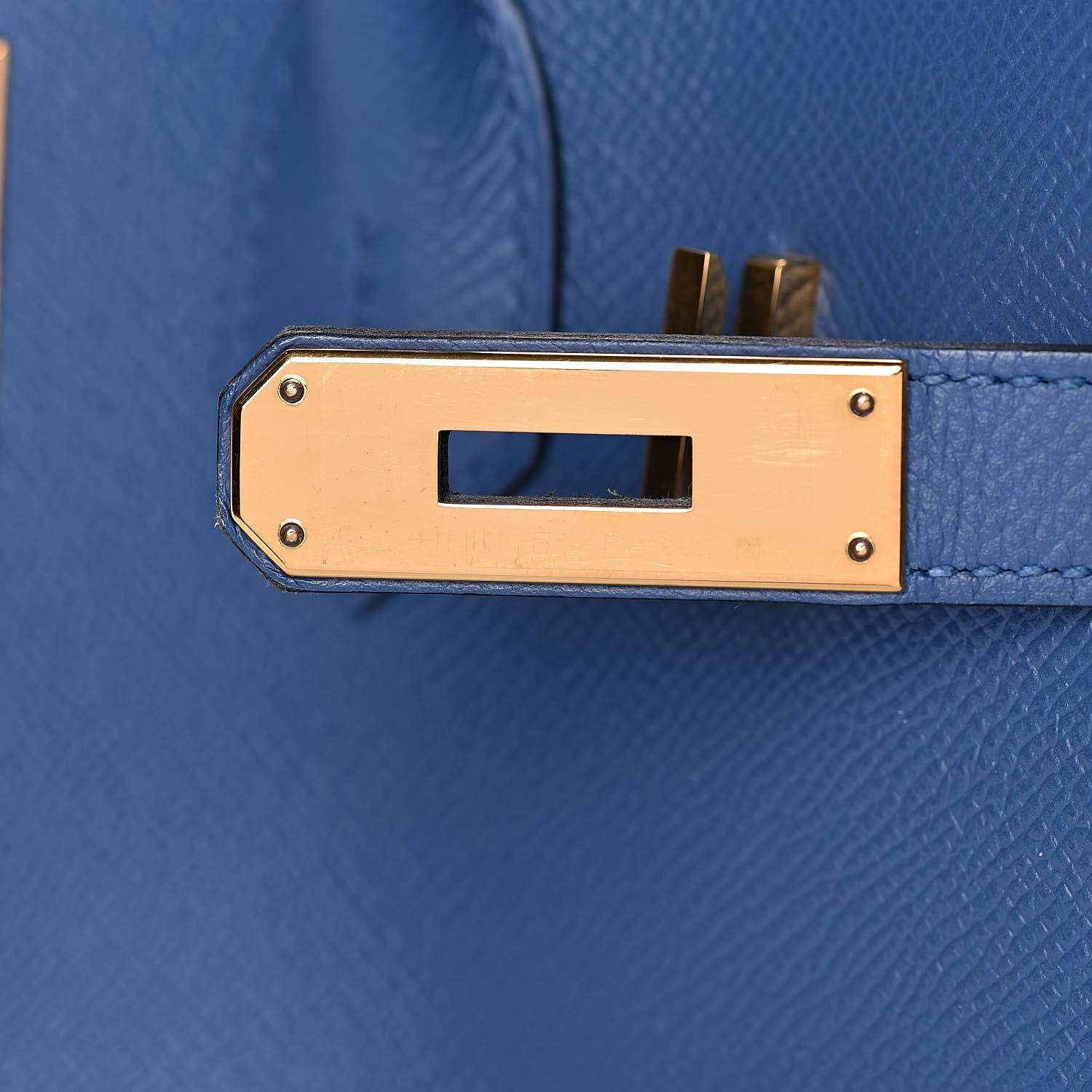 Hermes Epsom Birkin 30 Bleu 9 of 31