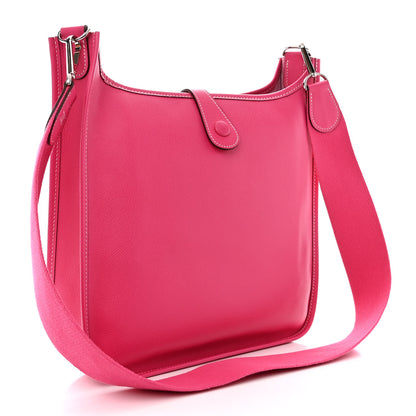 Hermes Epsom Evelyne PM Rose Tyrien 3 of 12