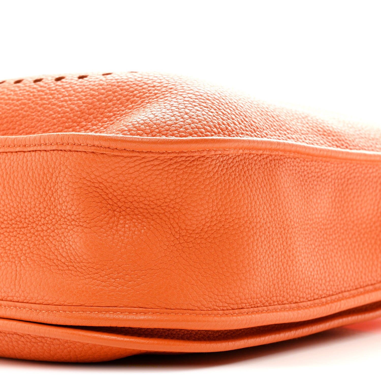 Hermes Taurillon Clemence Evelyne III GM Orange 19 of 19