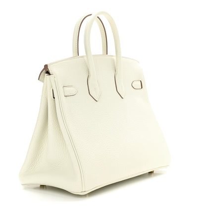 Hermes Togo Birkin 25 Mushroom 3 of 11