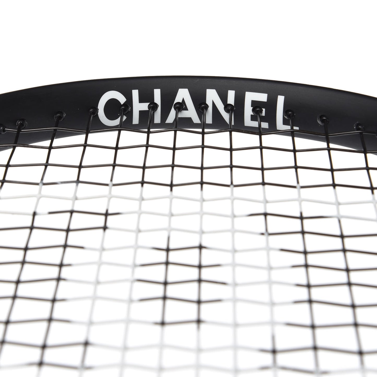 Tennis Racquet and Nylon Quilted Cover Black