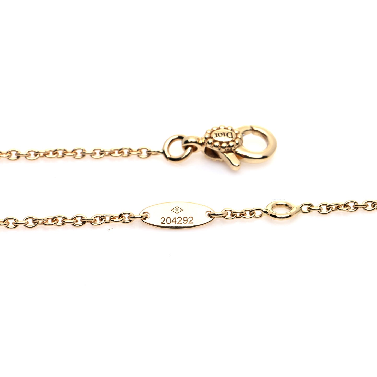 18K Yellow Gold Diamond Black Onyx Mother of Pearl Rose Celeste Bracelet
