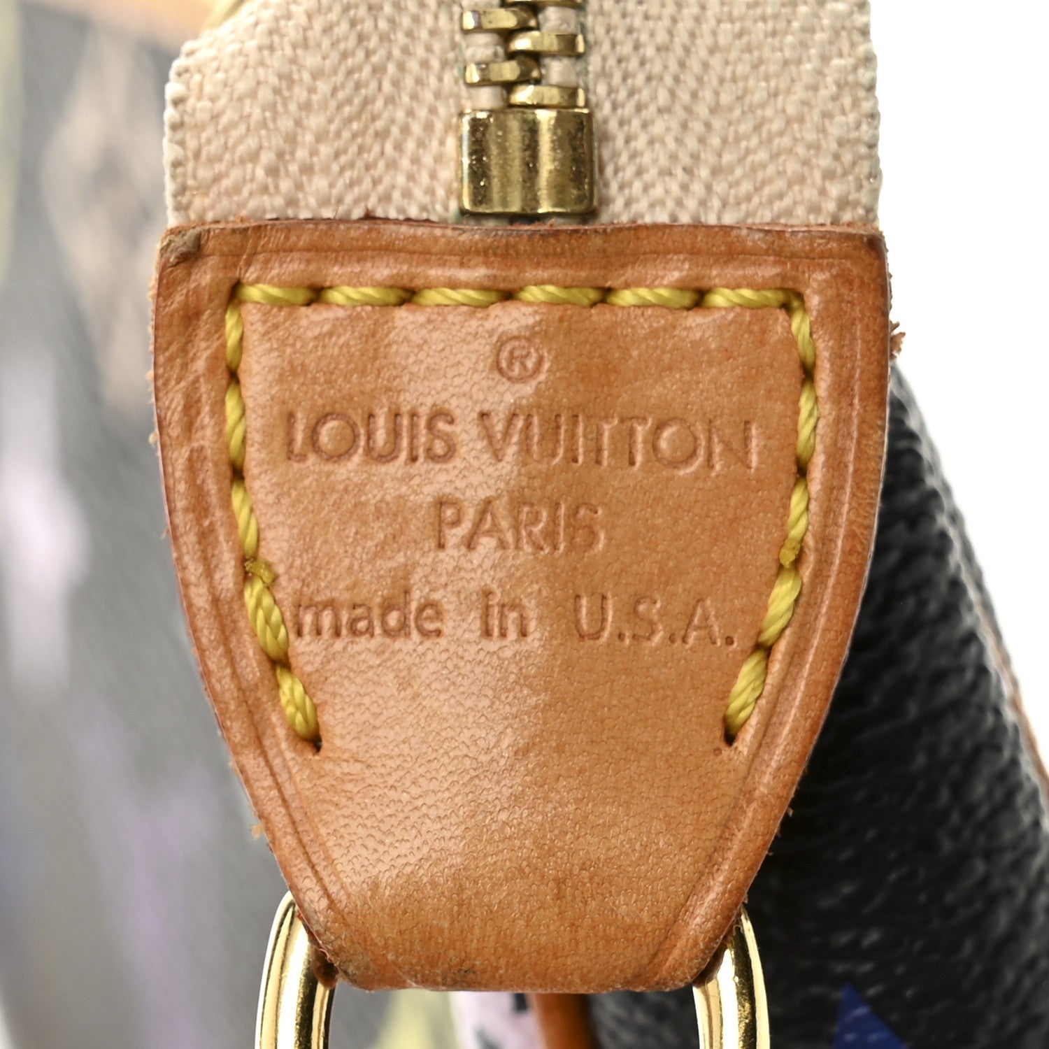 Louis Vuitton Monogram Multicolor Pochette Accessories Black 12 of 21