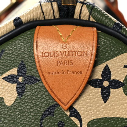 Louis Vuitton Monogramouflage Speedy 35 6 of 14