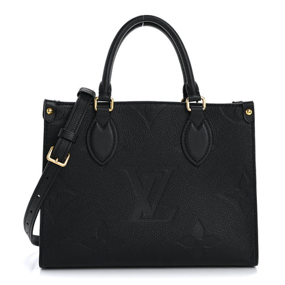 Louis Vuitton Empreinte Monogram Giant Onthego PM Black 1 of 17