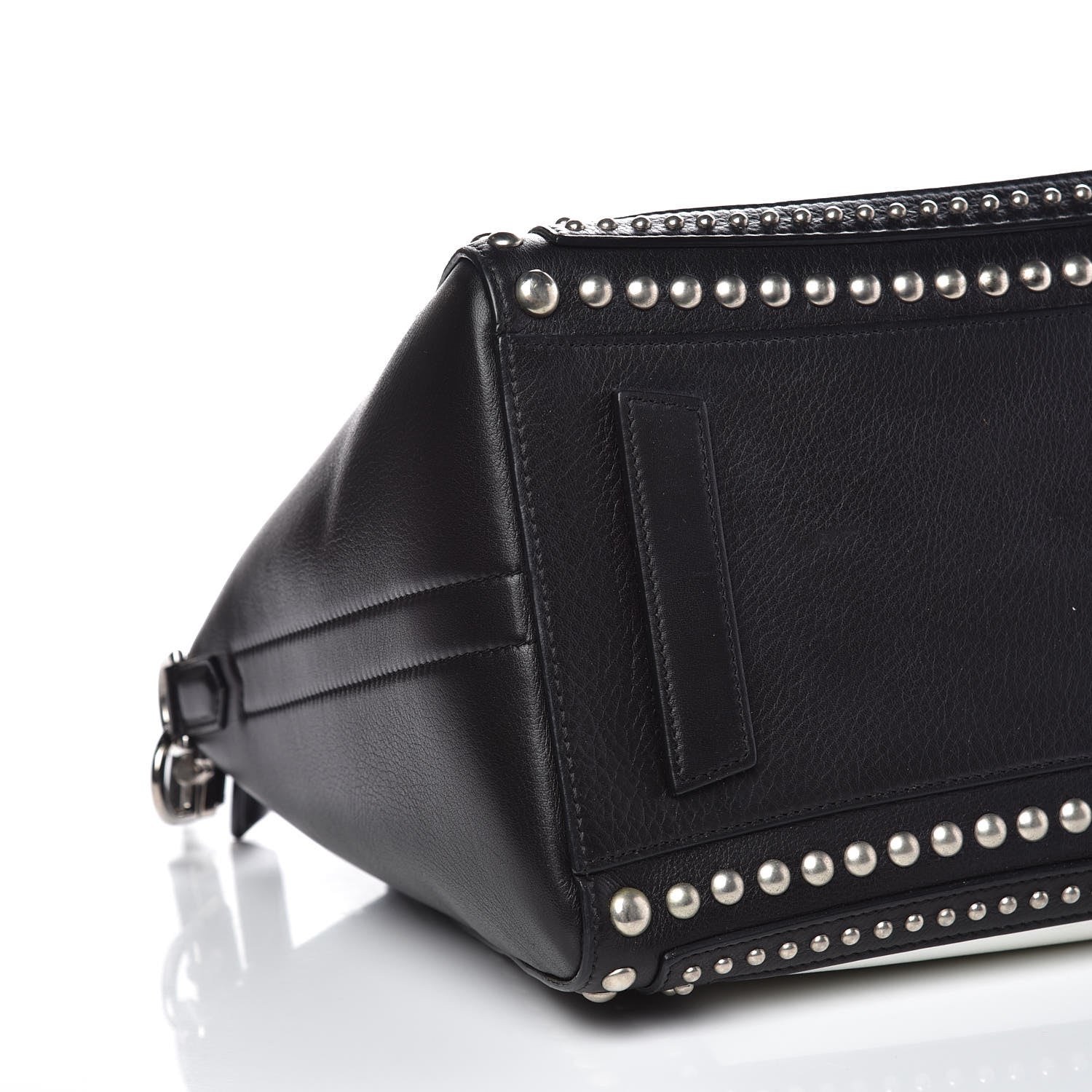 Givenchy Calfskin Medium Studded Bi-Color Antigona Black White 9 of 11