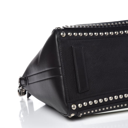 Givenchy Calfskin Medium Studded Bi-Color Antigona Black White 9 of 11