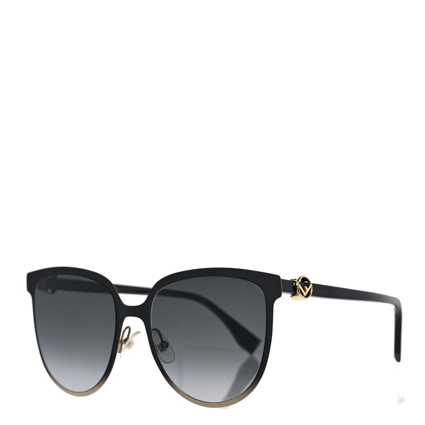 Metal F is Fendi Sunglasses FF 0328/S Black