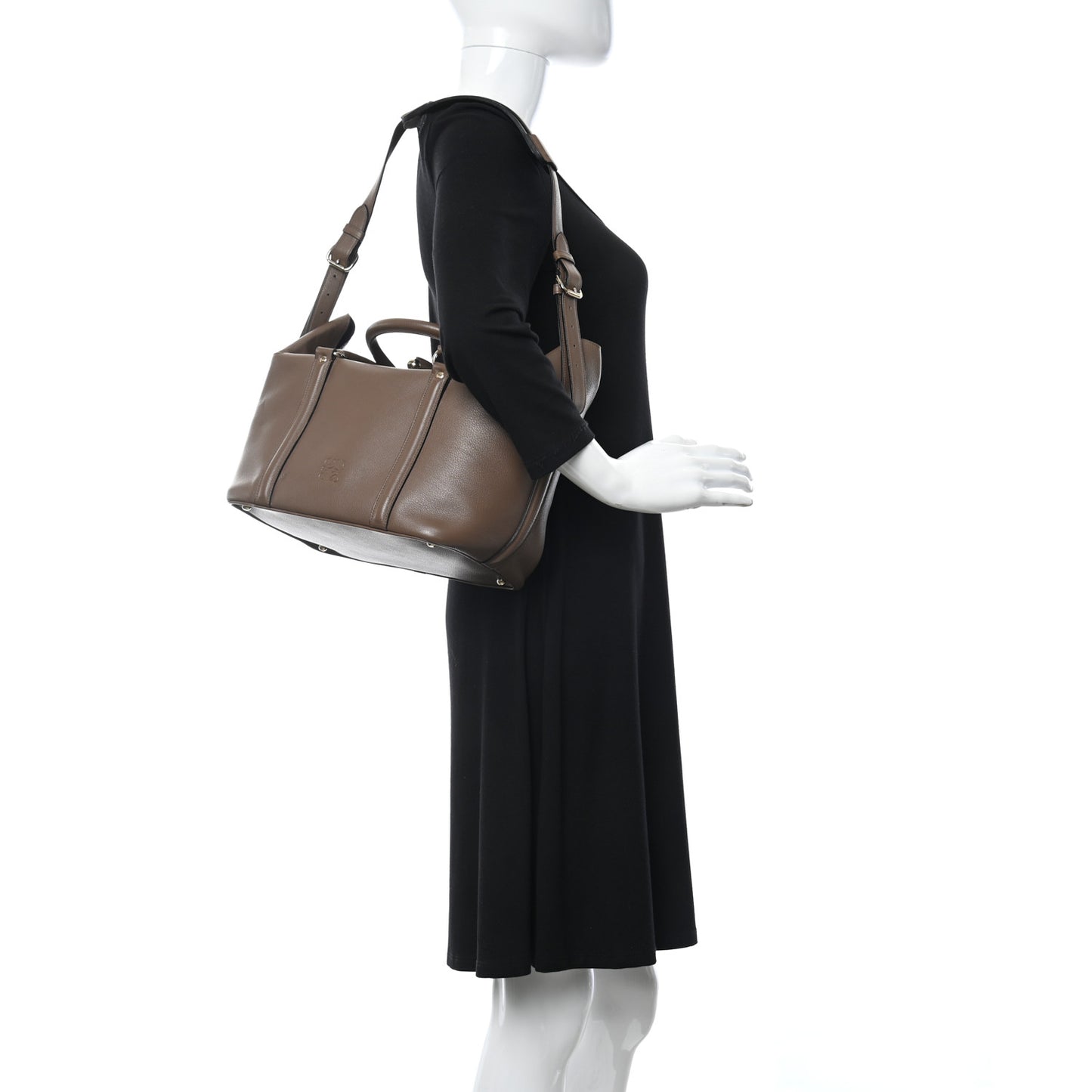 Calfskin Tote Bag Brown