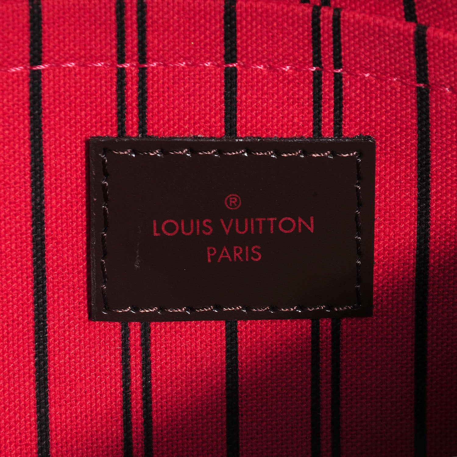 Louis Vuitton Damier Ebene Neverfull MM GM Pochette 6 of 8