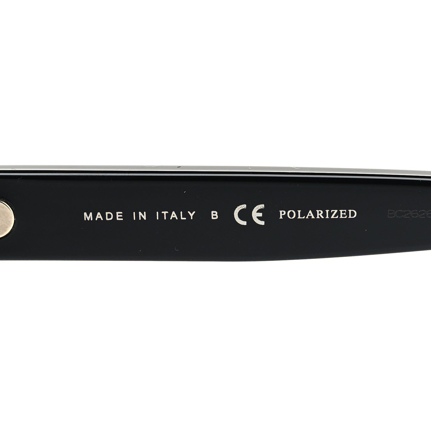 Acetate Polarized Square Sunglasses 5417 Black
