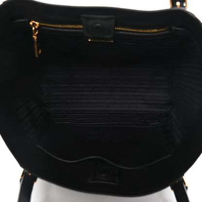 Prada Vitello Grain Tote Black 4 of 10