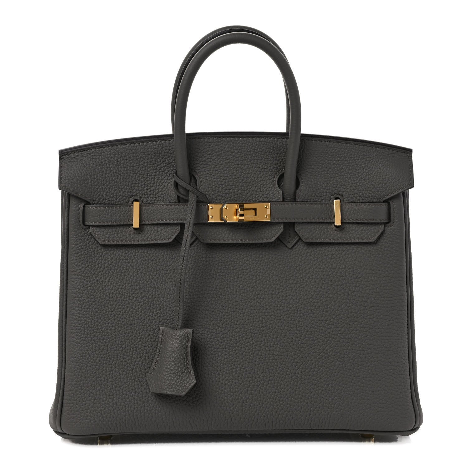 Hermes Togo Birkin 25 Etain 1 of 9