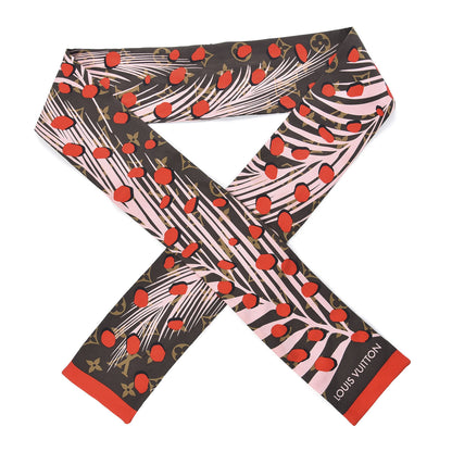 Louis Vuitton Silk Monogram Jungle Dots Bandeau Sugar Pink Poppy 1 of 4