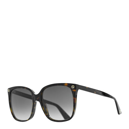 Gucci Acetate GG Sunglasses GG0022S Havana 1 of 7
