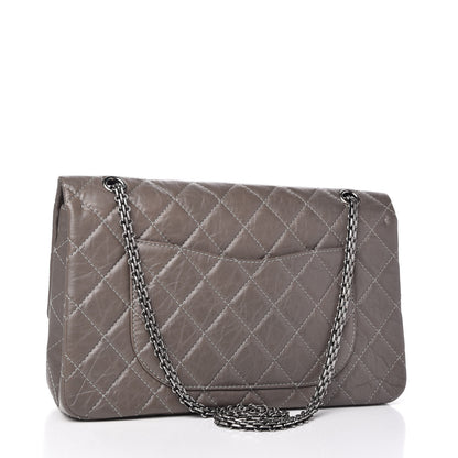Chanel Aged Calfskin Quilted 2.55 Reissue 227 Flap Grey 3 of 9