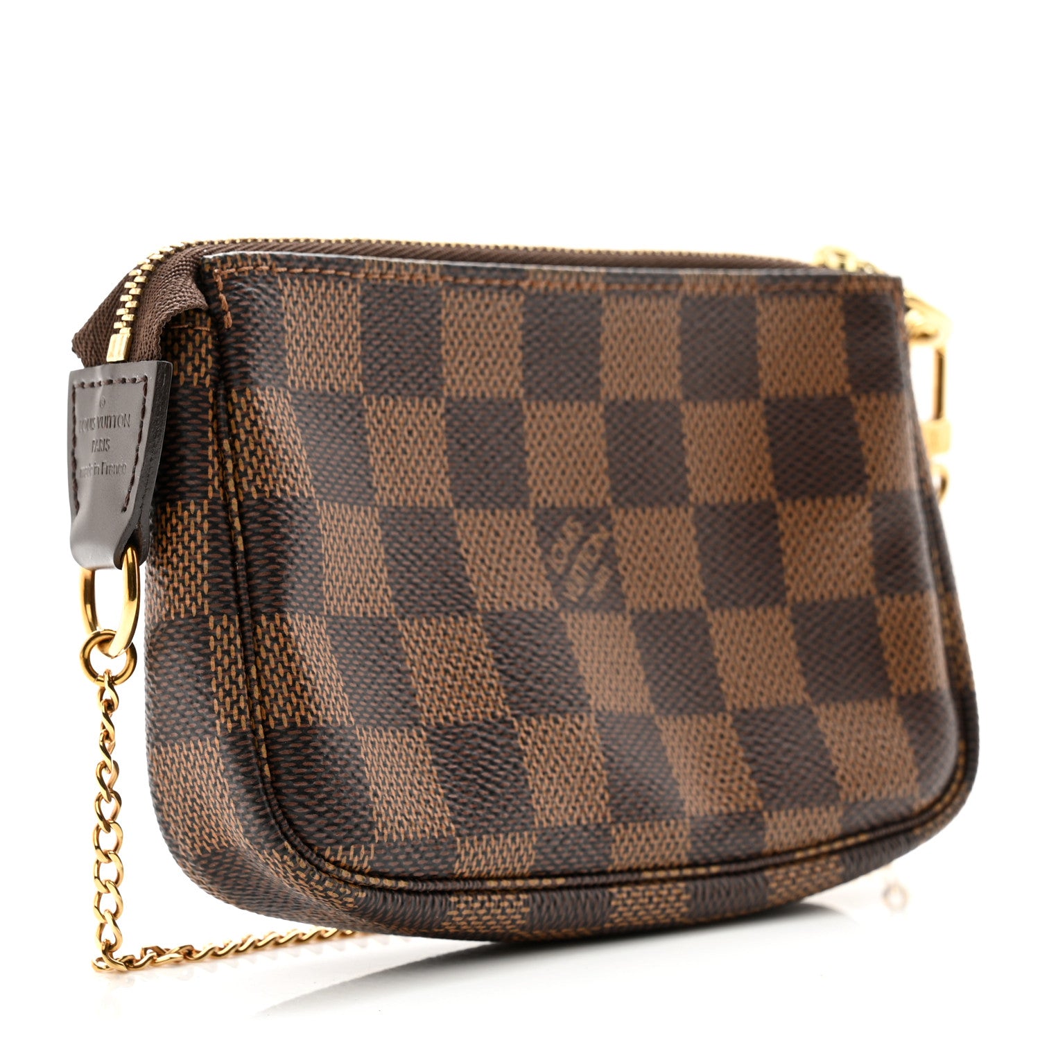 Louis Vuitton Damier Ebene Mini Pochette Accessories 3 of 7