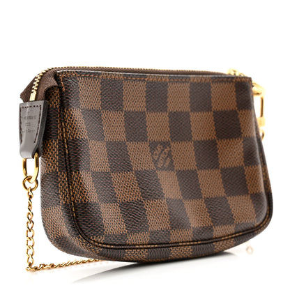 Louis Vuitton Damier Ebene Mini Pochette Accessories 3 of 7