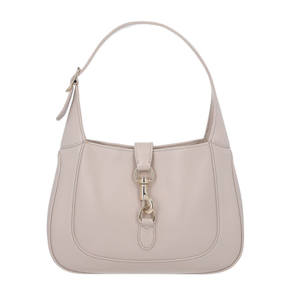 Gucci Tritone Calfskin Small Jackie 1961 Hobo  Light Grey 1 of 9