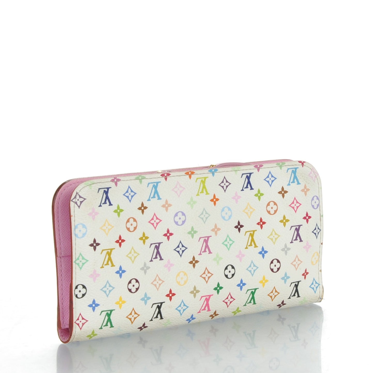 Monogram Multicolor Insolite Wallet White Litchi