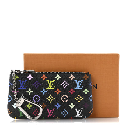 Louis Vuitton LV X TM Monogram Multicolor Key Pouch Black 9 of 9