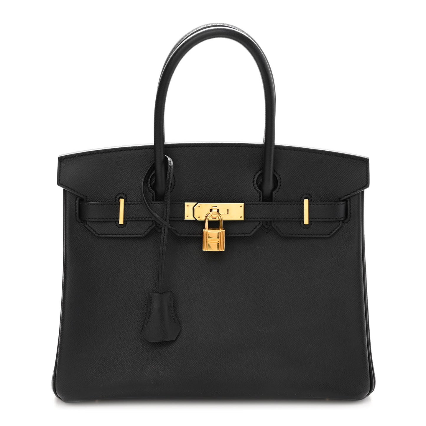 Epsom Birkin 30 Black
