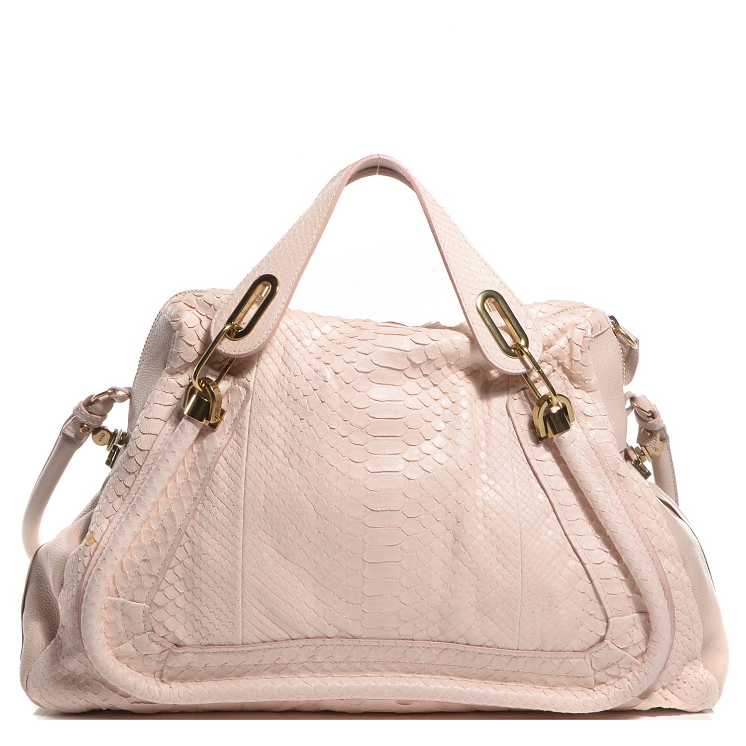 Chloe Python Large Paraty Bliss Pink 1 of 8