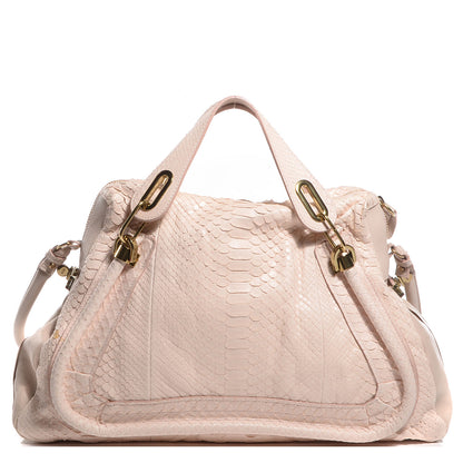 Chloe Python Large Paraty Bliss Pink 1 of 8