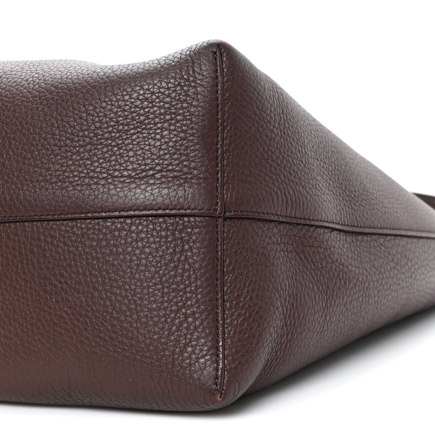 Grained Calfskin Medium N/S Park Tote Acajou