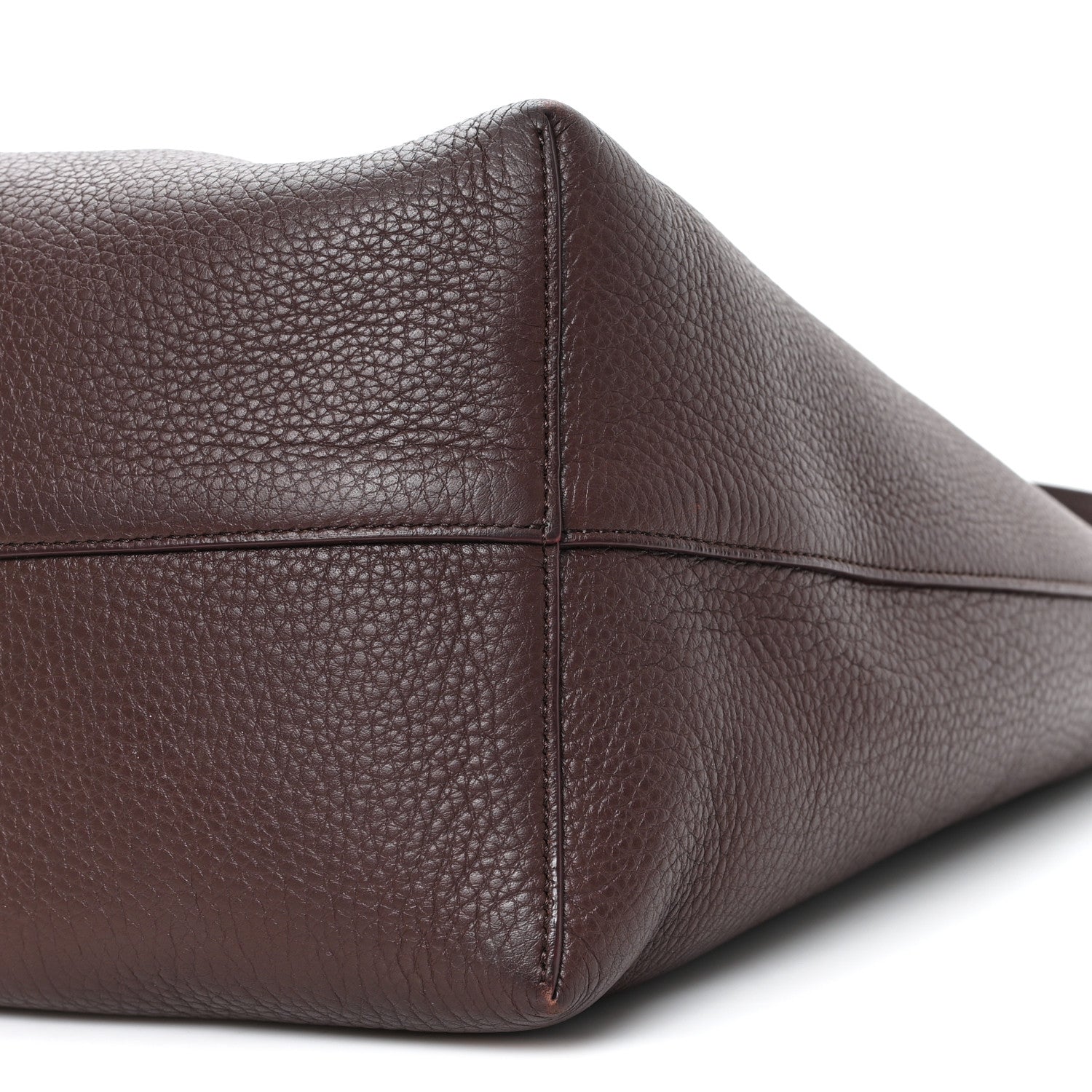 The Row Grained Calfskin Medium N/S Park Tote Acajou 9 of 10