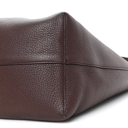 The Row Grained Calfskin Medium N/S Park Tote Acajou 9 of 10