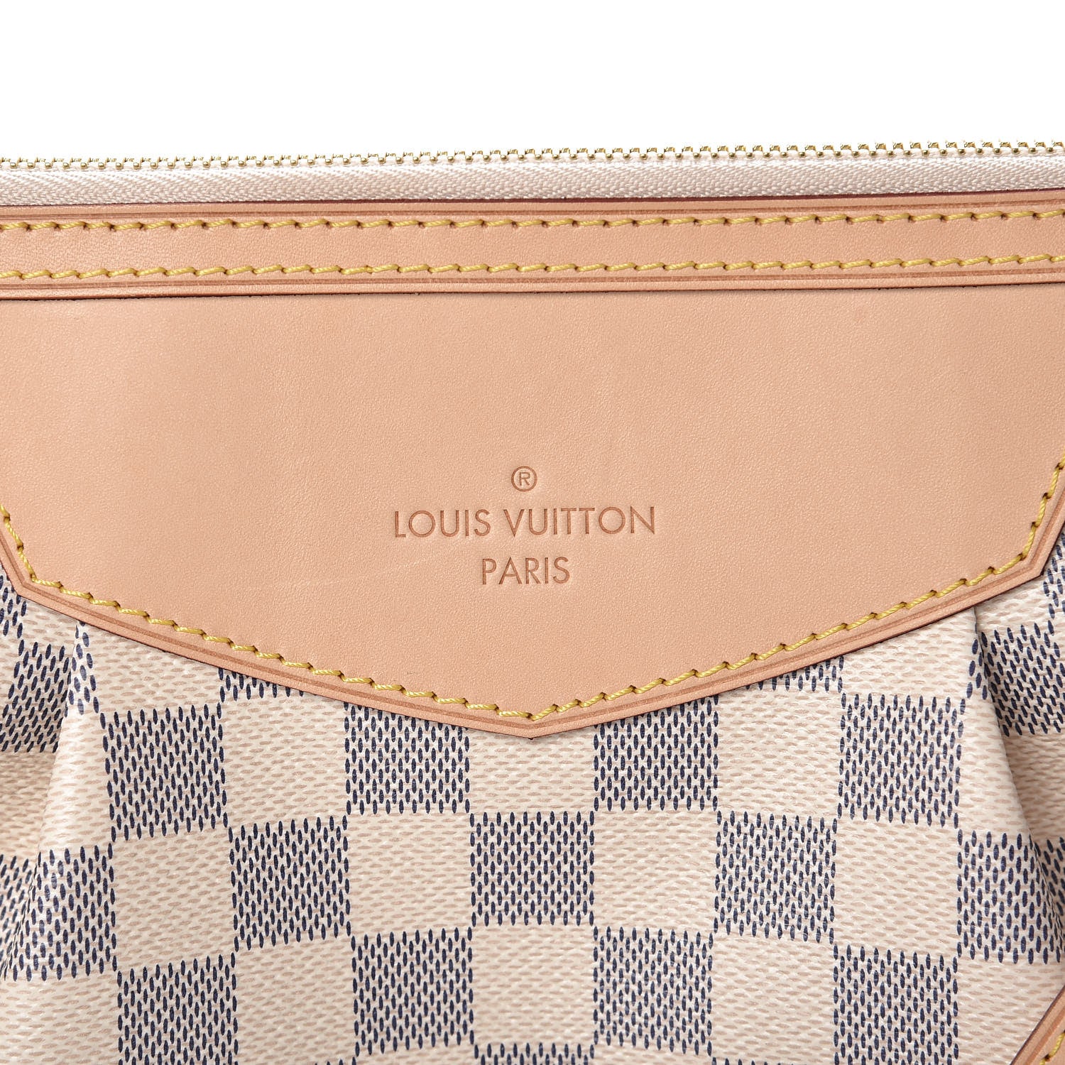 Louis Vuitton Damier Azur Siracusa MM 6 of 8