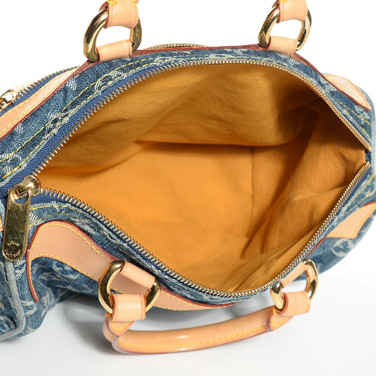 Louis Vuitton Monogram Denim Neo Speedy Blue 5 of 7