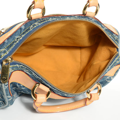 Louis Vuitton Monogram Denim Neo Speedy Blue 5 of 7
