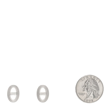 Hermes Sterling Silver Farandole Earrings 2 of 5