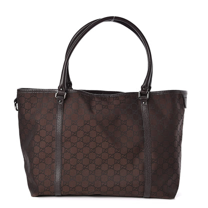 Gucci Monogram Medium Joy Tote Dark Brown 1 of 11