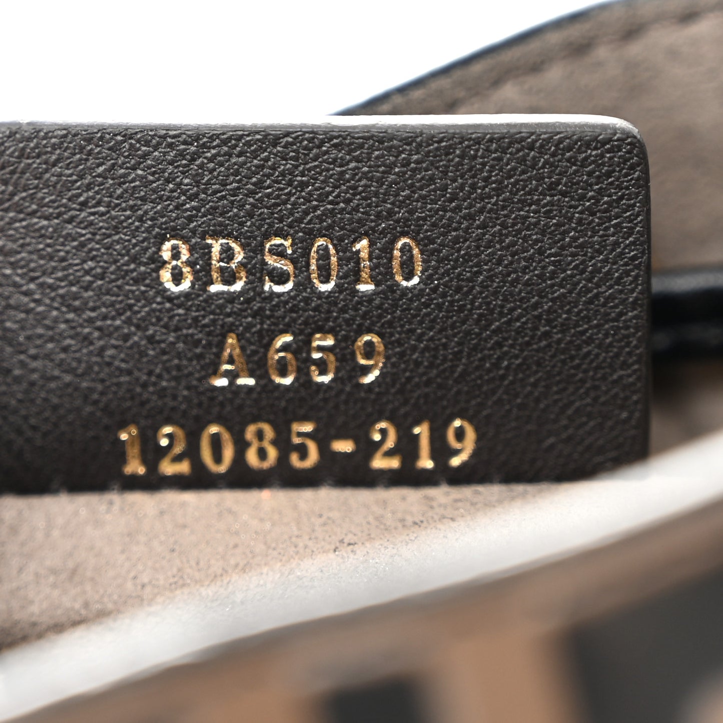 Vitello Liberty F is Fendi Bi-Color FF 1974 Embossed Mini Mon Tresor Bucket Bag Maya Black