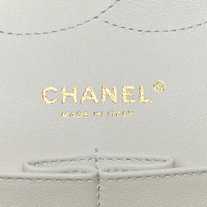 Chanel Caviar Quilted Jumbo Double Flap White 6 of 11