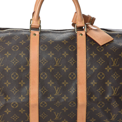 Louis Vuitton Monogram Keepall 55 6 of 14