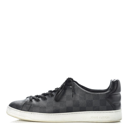 Louis Vuitton Calfskin Damier Graphite Frontrow Sneakers 8.5 1 of 14