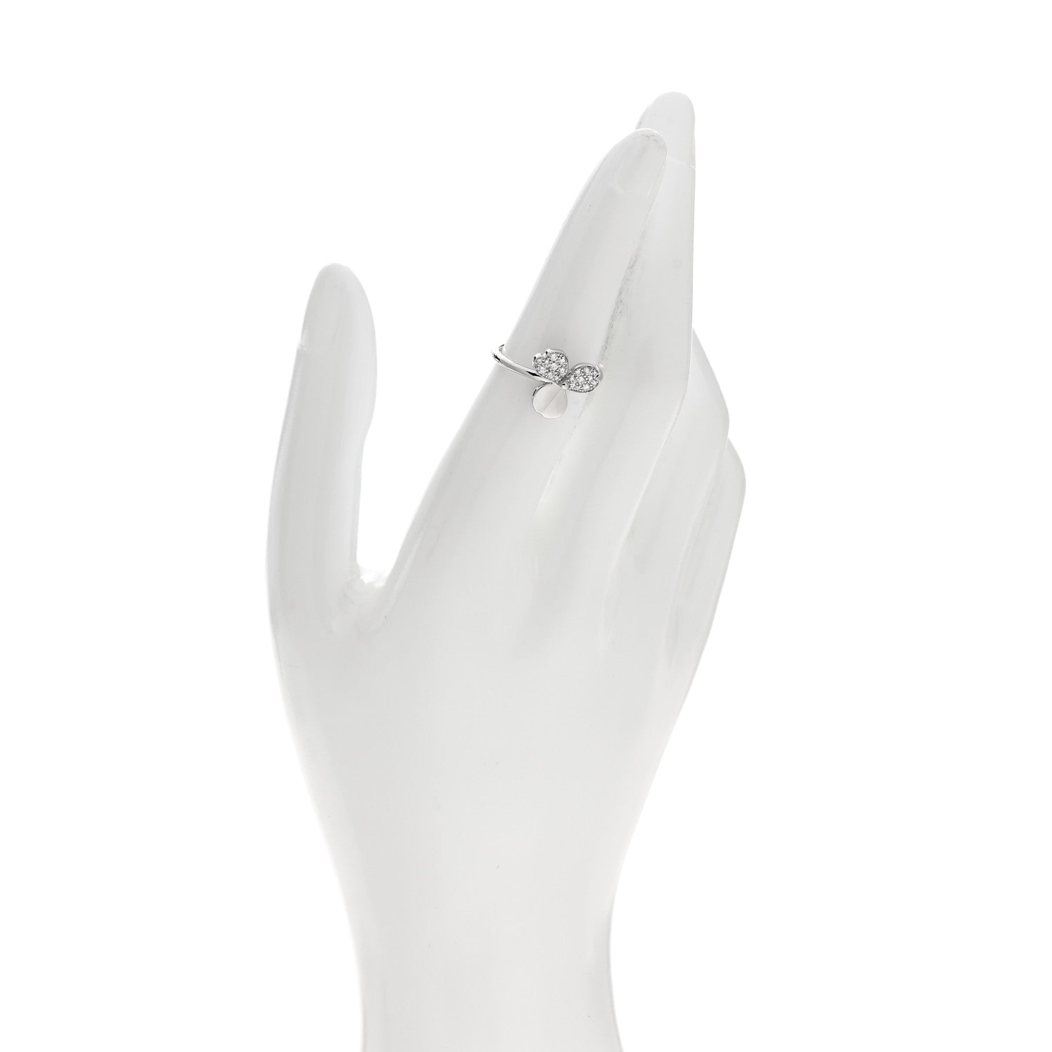 Tiffany Platinum Diamond Paper Flowers Ring 52 6 2 of 4