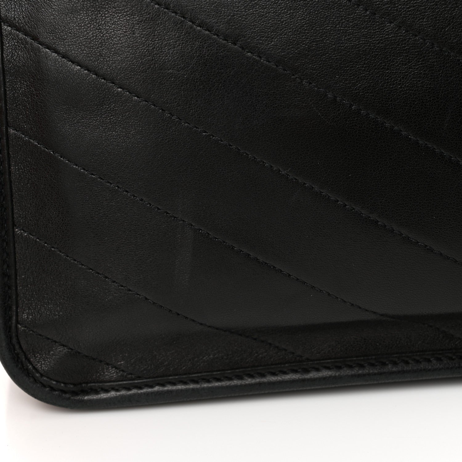 Saint Laurent Lambskin Matelasse Monogram Medium Niki Chain Satchel Black 12 of 12