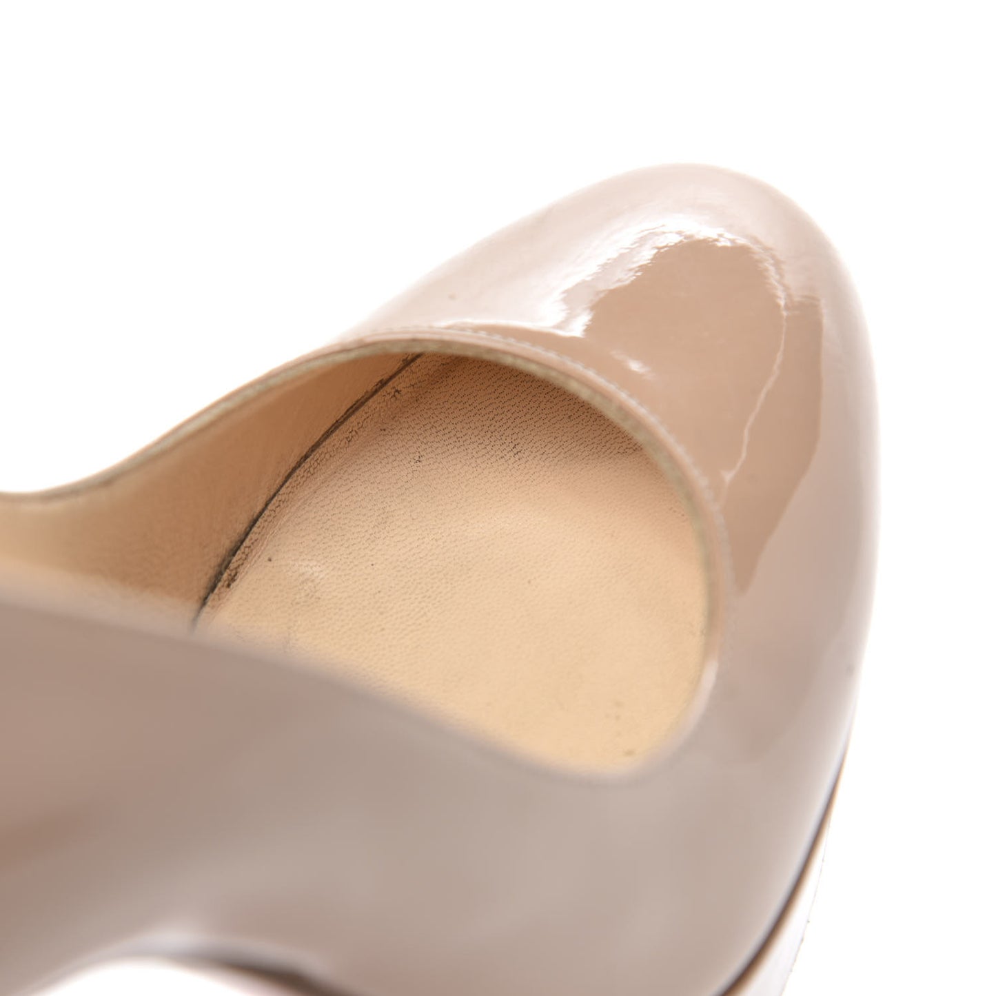 Patent Bianca 140 Pumps 36.5 Nude