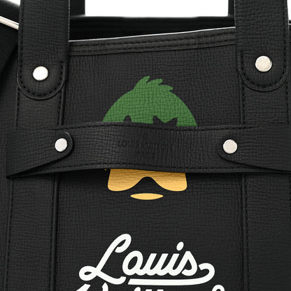 Louis Vuitton X NIGO Taurillon Duck Trolley Tote Black 7 of 9