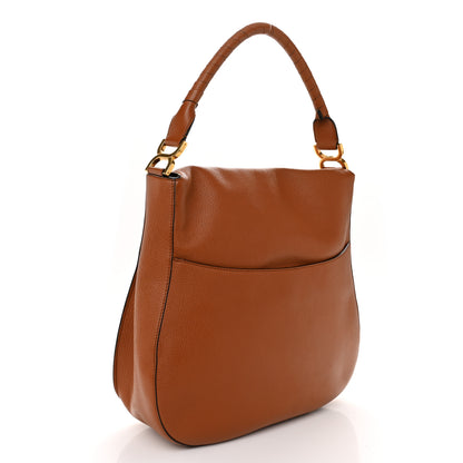 Chloe Calfskin Marcie Hobo Tote Tan 3 of 11