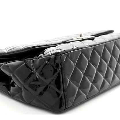 Chanel Patent Quilted Maxi Double Flap Black 9 of 10